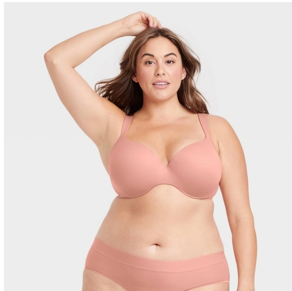 Auden Smooth Balconette Bra - Picture 1 of 12